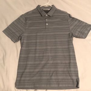 Travis Mathew grey polo shirt